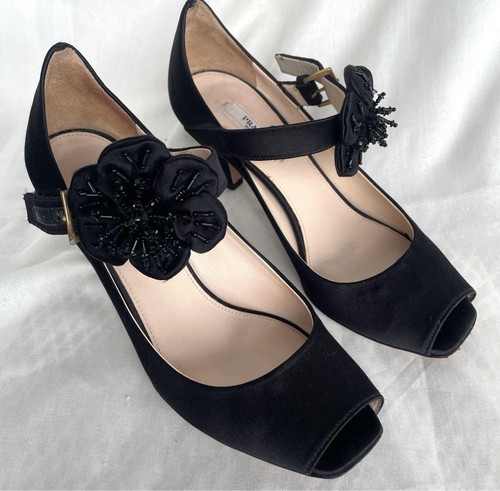 PRADA Prada high heel pumps black size 35 - Picture 3 of 12