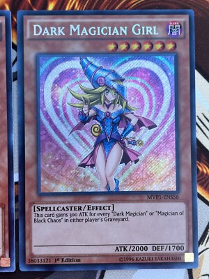 YUGIOH DARK MAGICIAN GIRL PLAYSET MVP1-ENS56 SECRET- ULTRA
