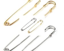 (1,30 €/Stück), 2 KILTNADEL Schalnadel,Tuchnadel, Schmucknadel,Sicherheitsnadel 