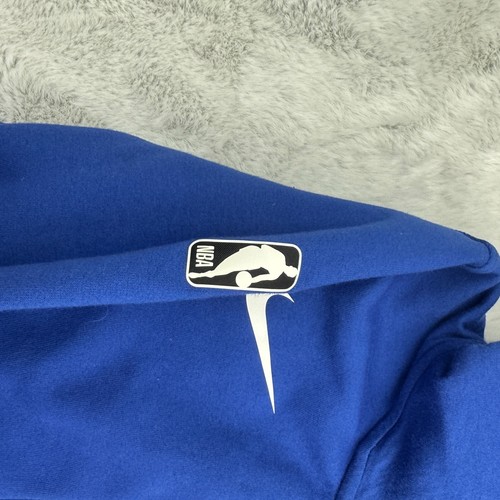 Golden State Warriors Hoodie Womens M Blue Dri Fit Nike NBA Basketball Sports - Picture 9 of 13