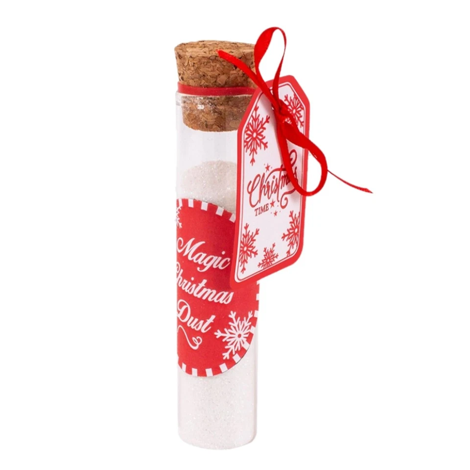 RSW INTERNATIONAL Christmas Eve Magic Dust Glass with Cork Lid
