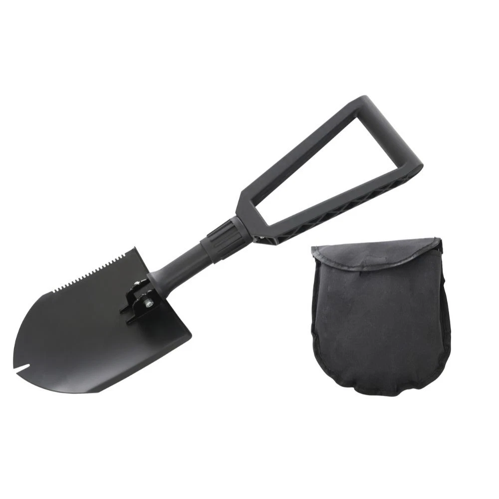 Overland Multifunctional Military Style Utility Shovel w Carrying Case 19049901