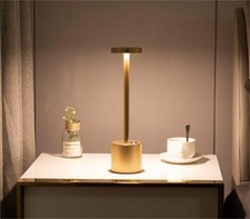 Cordless Rechargeable Touch Control LED Night Light Table Lamp Modern Bedside LE