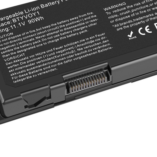 Batterie 11.1V 89WH BTYVOY1 5WP5W 7XC9N 0C0C5M pour Dell Alienware M17X R3 R4 318-039 - Photo 9/12