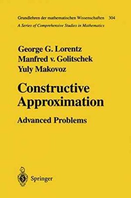 Constructive Approximation: - Paperback, by Lorentz George G. - Acceptable