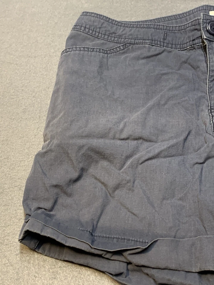 Merona Casual Shorts Adulto 6 Mujer’s Azul Algodón Foto 4 de 4