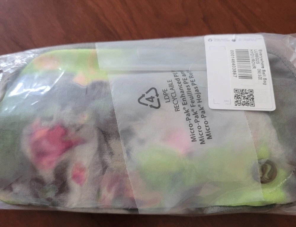 Lululemon Hyper Died Multi Color Belt Bag