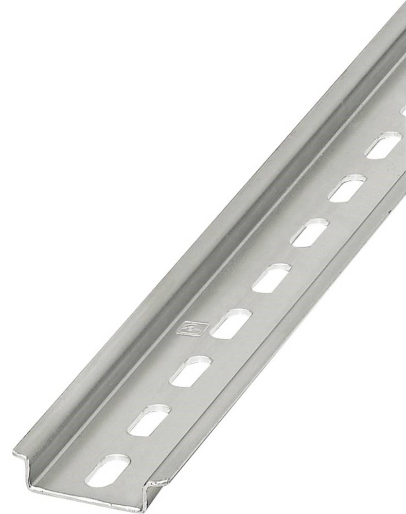 0801733, Phoenix Contact, Ns35/7.5 Perforated 2M Chromate Din Rail | eBay