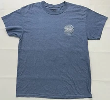 ⭐️Mr. Zogs⭐️ Sex Wax Original Surf T-Shirt Short Sleeve Blue Adult Size Large