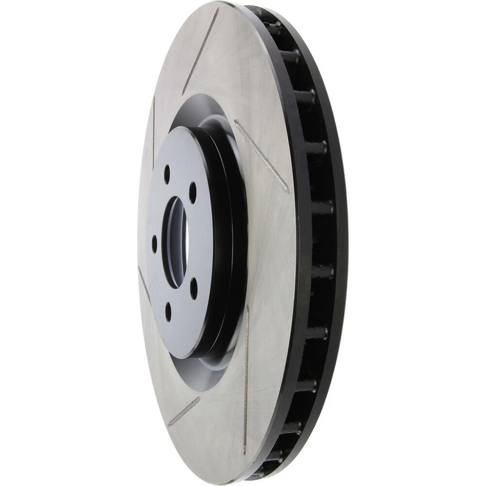 StopTech 126.61089SR Front Right Slotted Brake Disc Rotor for 07-14 Ford Mustang - Image 2 of 4