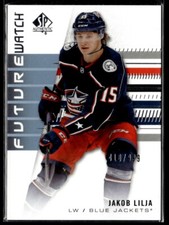 2018-19 SP Authentic future watch Jakob Lilja Rookie 410/999 #230 H8R2A