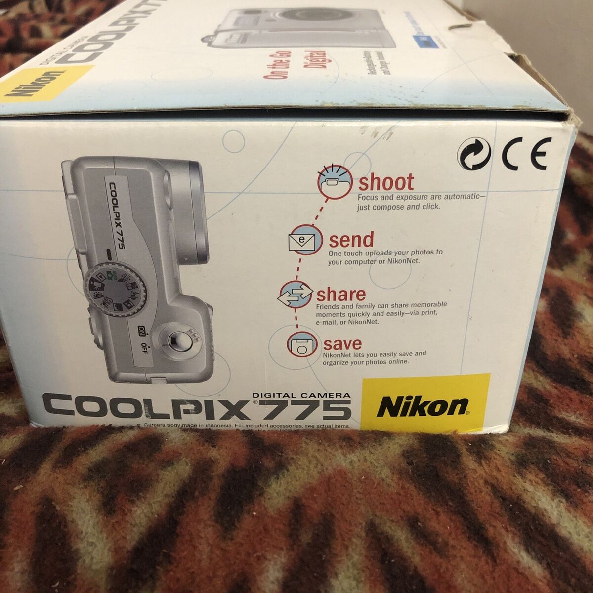 Nikon COOLPIX 775 2.1MP Digital Camera - Silver for sale Nikon COOLPIX 775 2.1MP Digital Camera - Silver for sale