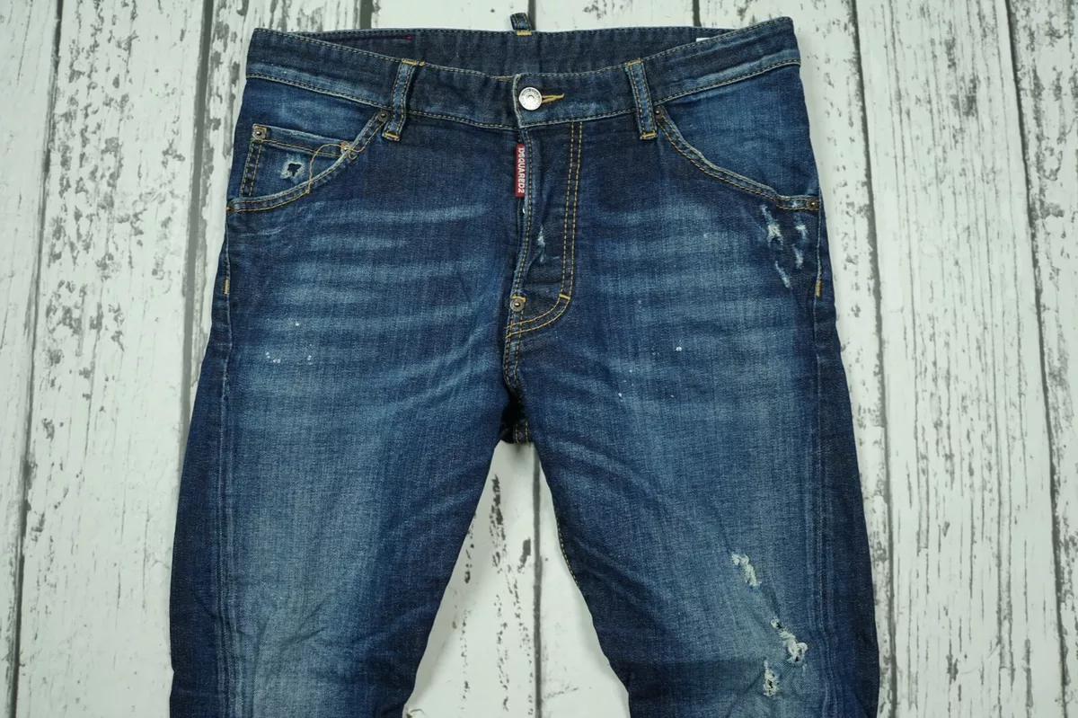 DSQUARED DSQUARED2 D2 JEANS TAG.46 46 S74LB0121 CLASSIC KENNY JEAN 100% AUTHENTI