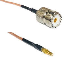 RG316 SO239 UHF Female to SSMB Male RF Cable Rapid-SHIP LOT
