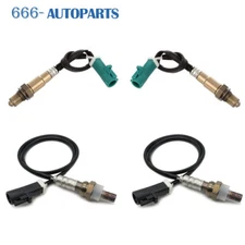 4pcs Oxygen Sensor For Mazda CX-9 3.7L Ford Edge Lincoln MKX 3.5L Up+Downstream