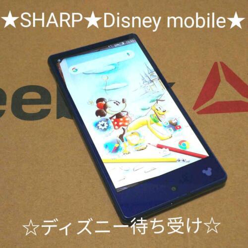 Sharp Disney Mobile DM-01H Android Phone Blue 16 GB Very Good | eBay