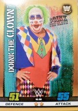 TOPPS CARD WWE SLAM ATTAX 10TH EDITION N.296 DOINK THE CLOWN LEGENDS