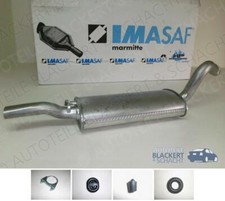 IMASAF ESD Auspuff Endtopf für Audi 90 + Coupe B3/89/80 1988-1994 + Zubehör
