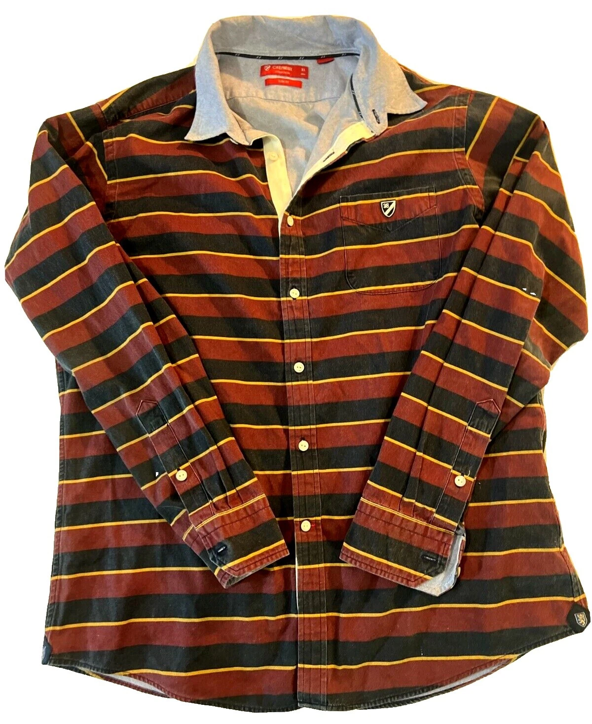 Disco ropa vintage multicolor de algodón para hombres