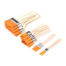 Paint Durable Brush Wood Handle Oil Brushes Nylon Bristles Decorating Fine Wall