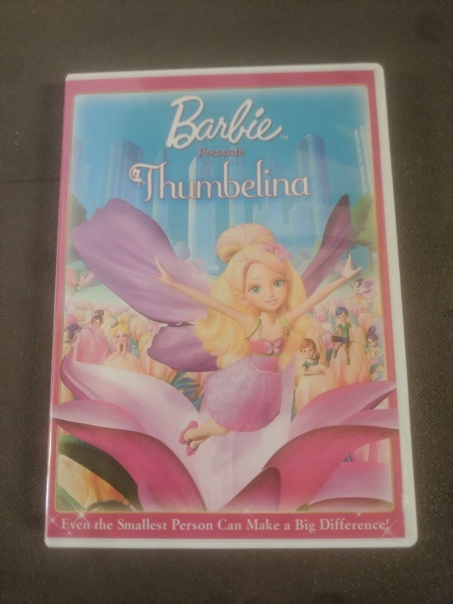 SHELF174F DVD ~ Barbie presents thumbelina | eBay