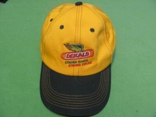 Vintage Dekalb Strong Roots Strong Yields Strap Back Trucker Hat/Cap MADE IN USA