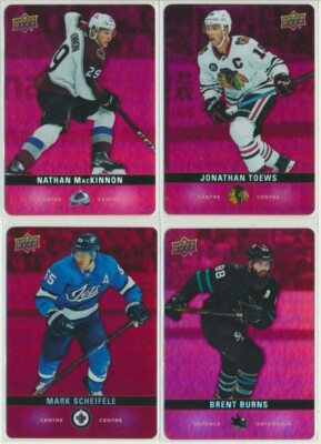 2019-20 UD Tim Hortons Red Die Cut DC-21 Mark Scheifele Winnipeg Jets