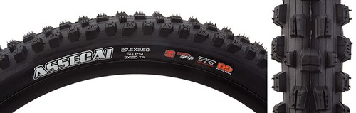 Maxxis Assegai Tire 27.5x2.50 Folding Tubeless Ready 3C Maxx Terra EXO WT 60TPI - 第 1/1 張圖片