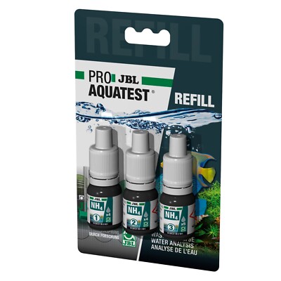 JBL Ammonium Test NH4 Reagens (Refill) 33633 Wassertest Aquarium Ammoniak 