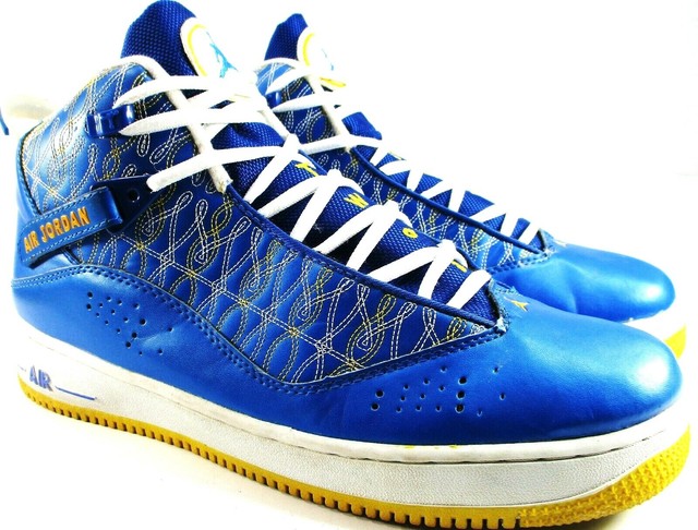 Air Jordan 60+ White/Yellow/Blue