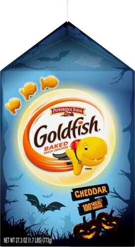 GOLDFISH Baked Cheddar Crackers Special Halloween Edition 27.3 oz Box - Bild 3 von 8