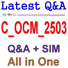 Best Exam Practice Material for C OCM 2503 Exam Q A