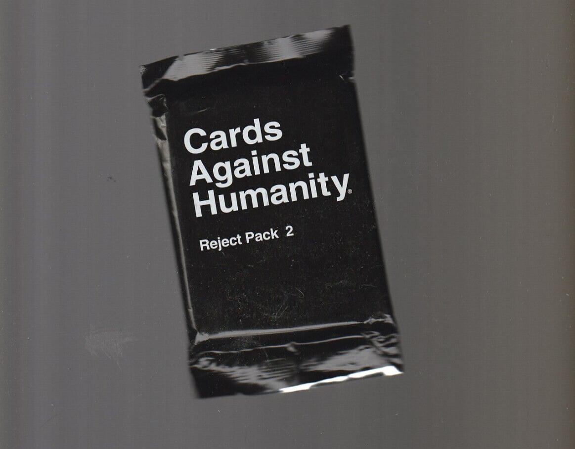 Cards Against Humanity Reject Pack 2 SEALED