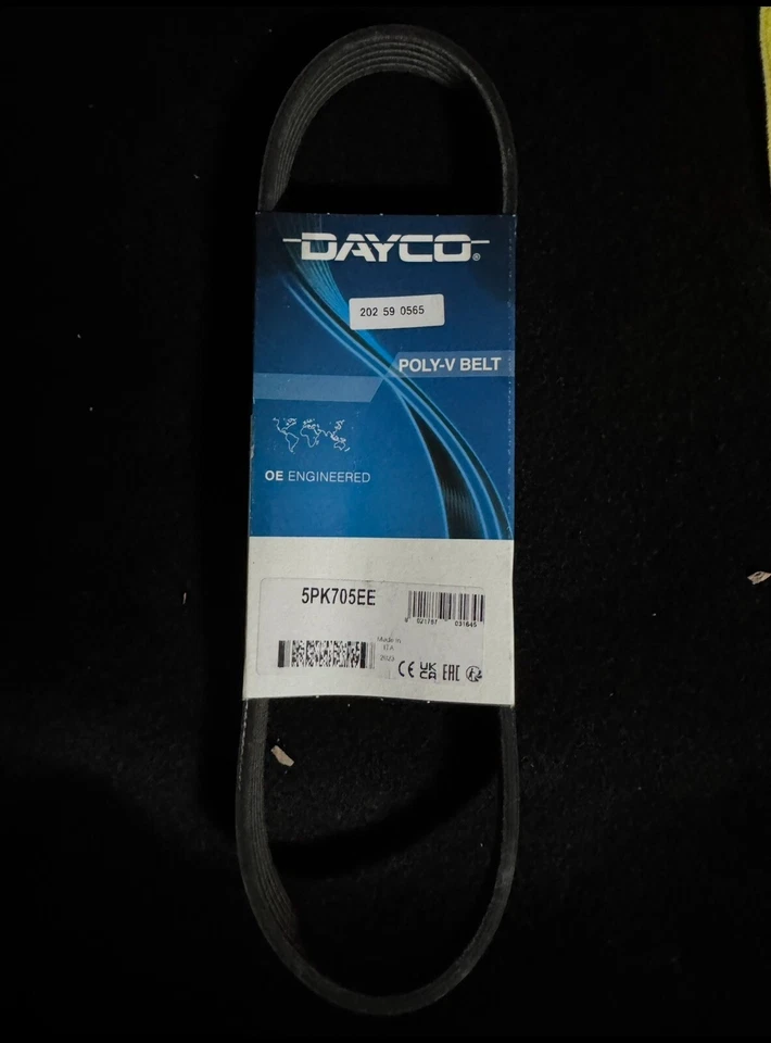 Cinturón de aire acondicionado DAYCO para Volvo V50 S40 C30 Ford Focus C-Max 1.8 2.0 2003-2012 Foto 2 de 3