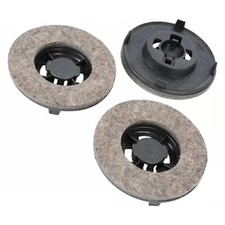 Spazzola Lucidatrice Disco Feltro Universale Hoover 3 pezzi Pavimento Parquet