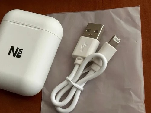 Auriculares Bluetooth Inalámbricos efecto estéreo, estuche con conexión Lightnin - Foto 4 di 5