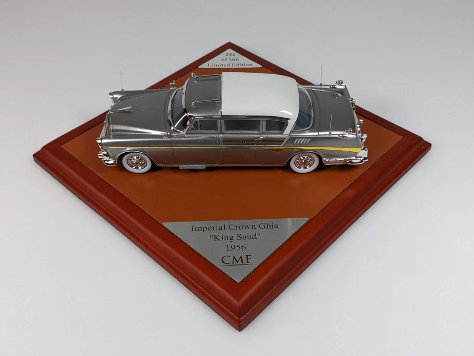 Imperial Crown Ghia 1956 limusina, King Saud 1:43 CMF CMF Saud Foto 3 de 4