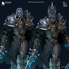 WOW World of Warcraft Arthas Menethil/Lich King figure/statue make to order