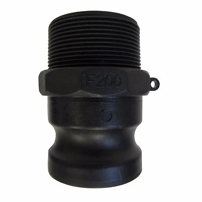 PRM New Polypropylene 200F Camlock Fitting 2” Male Adapter X 2" NPT Male