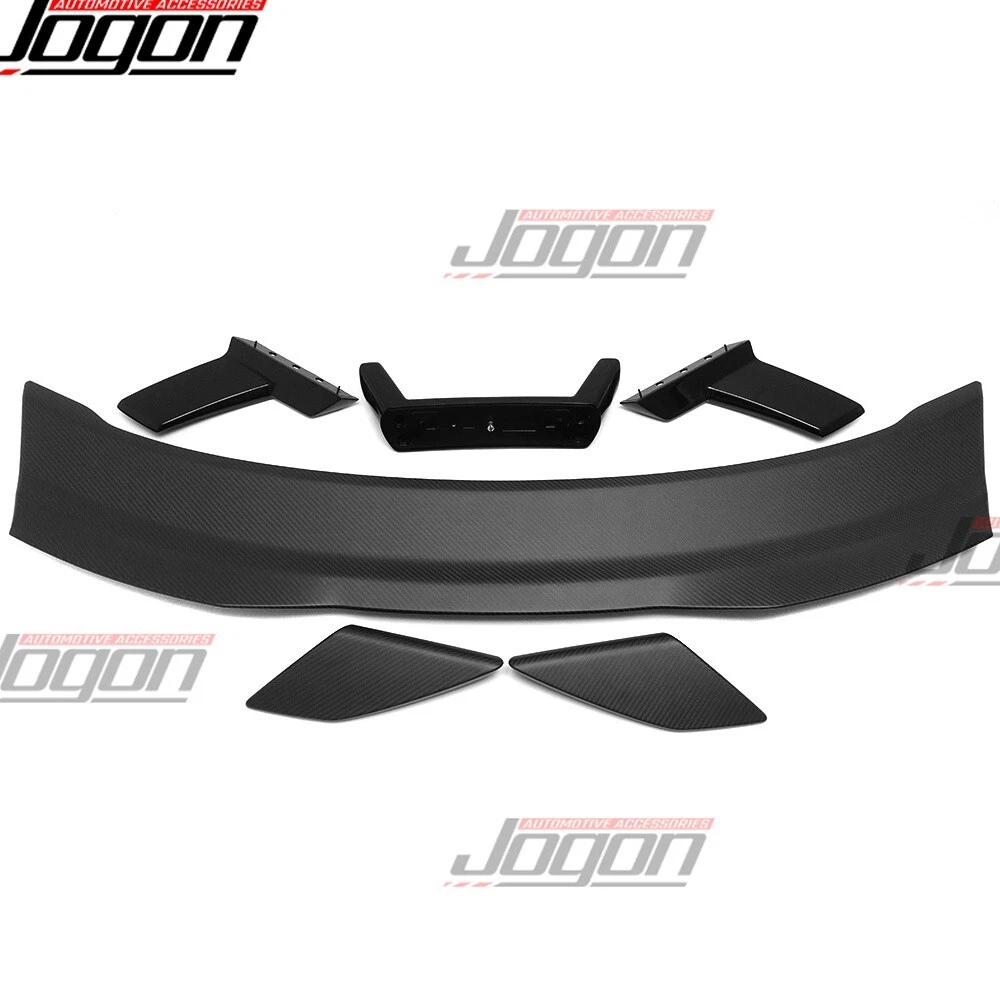 GTD S650 Matte Carbon Rear Air Spoiler Wing For Ford Mustang S650 Dark Horse 24+ - Picture 6 of 12