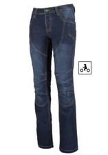 PANTALONI JEANS OMOLOGATO MOTO OJ DONNA DEFENDER BLU LADY PROTEZIONI TG 42
