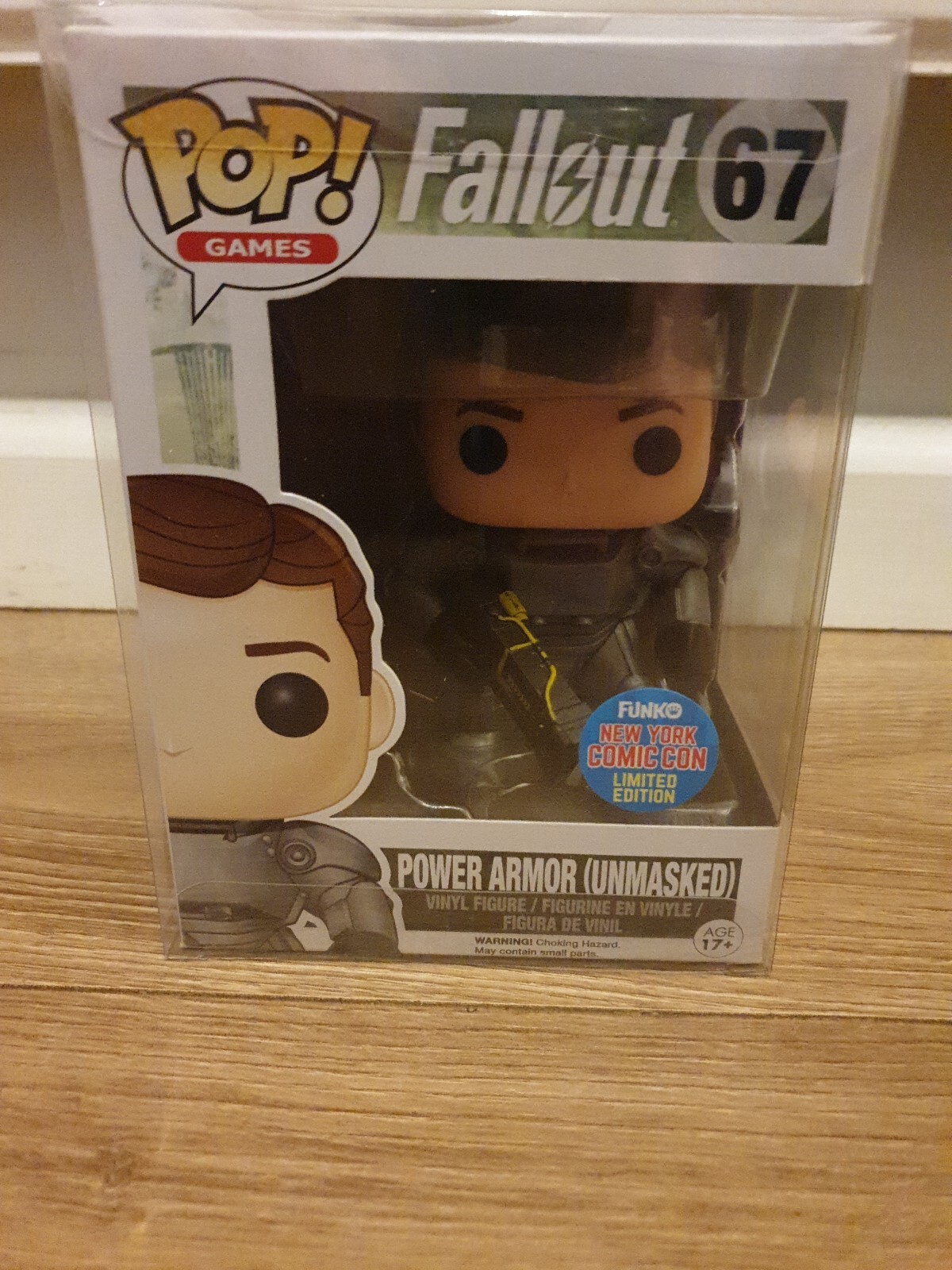 En Oferta Power Armor (Unmasked- Male) Fallout - 2015 Ny Comic Con Exclusive Funko Pop