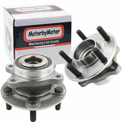 Pair Rear Wheel Bearing Hubs for 2013 2014 - 2016 Ford Fusion Lincoln MKZ 5Lug