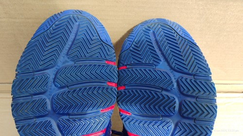 UK 8.5 Adidas D Rose Son of Chi Blue / Red Trainers Art GY 3265 OK Condition - Picture 9 of 24