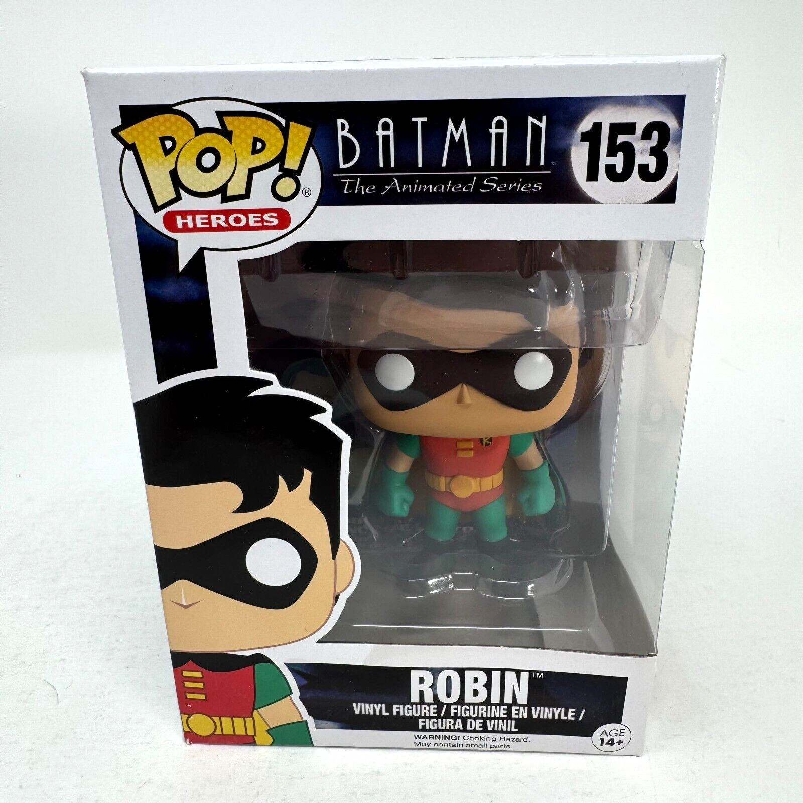 Funko Pop! Heroes Dc Comics Batman La Serie Animada Robin #153 Abovedado 2016