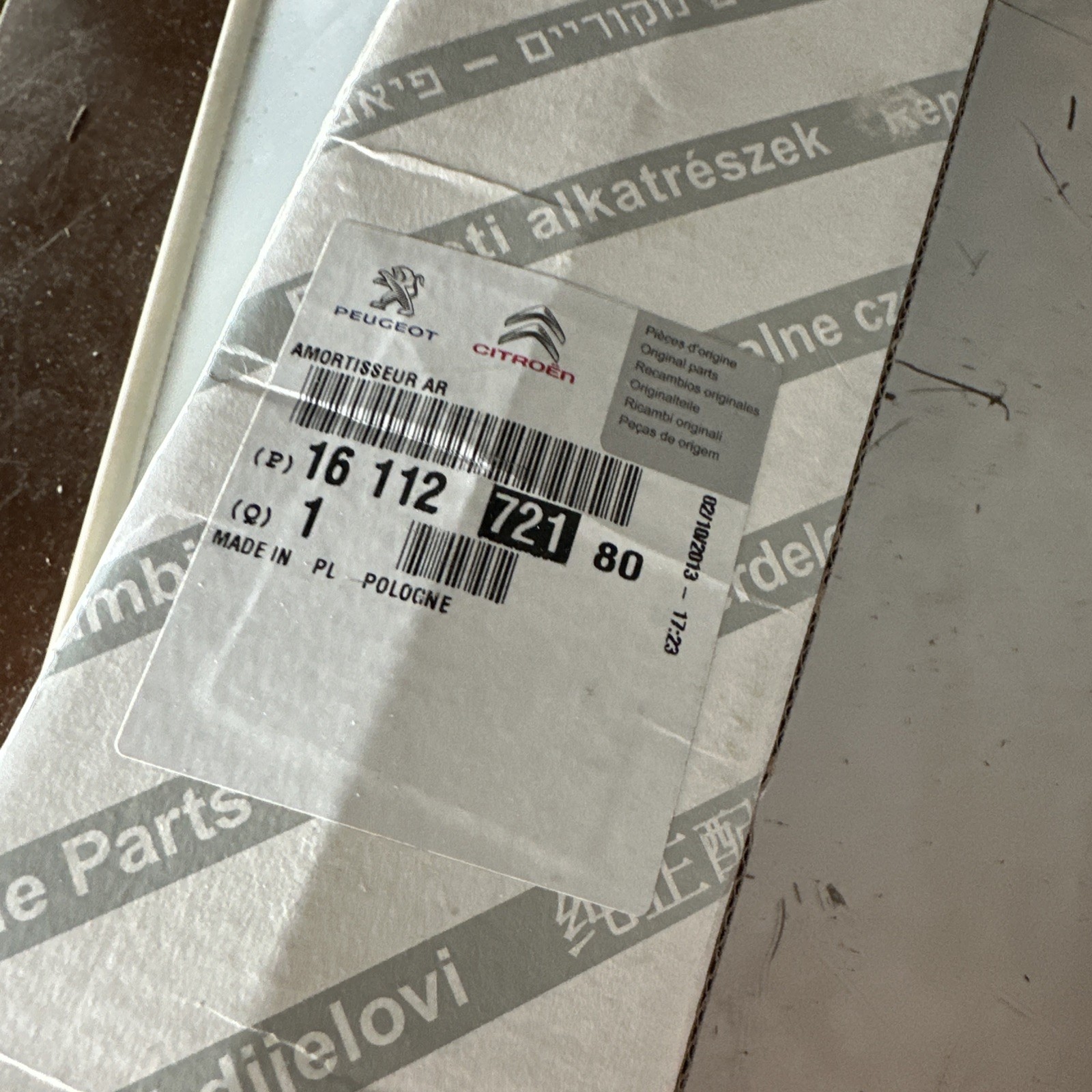 Genuine Oil Shock Absorbers Rear for Fiat Ducato Peugeot Boxer,Jumper 1994-2006 image 6