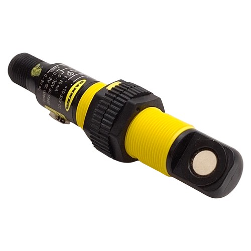 Banner S18UIARQ Ultrasonic Sensor, 30-300mm, 10-30VDC, 4-20mA Output, M12 5-Pin