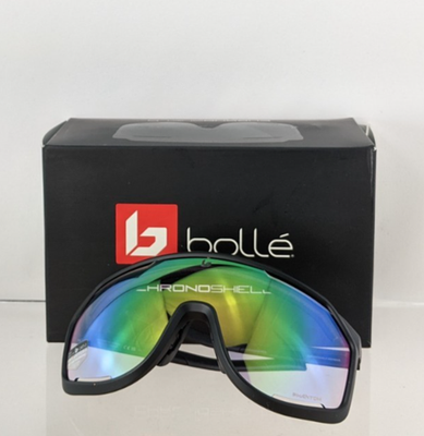 NWT Bolle CHRONOSHIELD-BS018005 143mm Black Matte Sunglasses New Authentic BOLLE CHRONOSHIELD Sunglasses BS018005  main image 4
