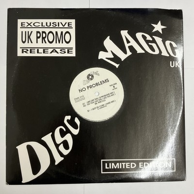No Problems - Like Like This - Disco Magic UK 12'' Ltd. Promo 1992 UK Techno