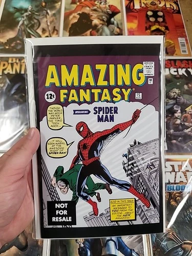Amazing Fantasy #15 Spider-Man Classics Marvel Legends Reprint New/Sealed Comic